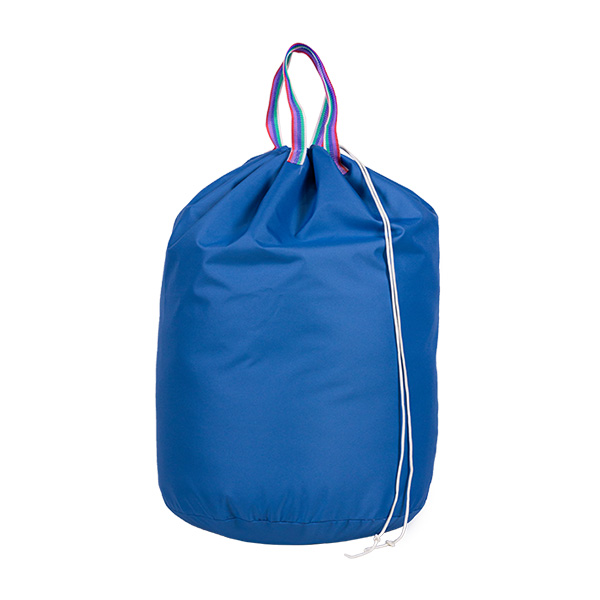 Sacco a fondo tondo con chiusura a lacci e 2 manici, immagine del prodotto