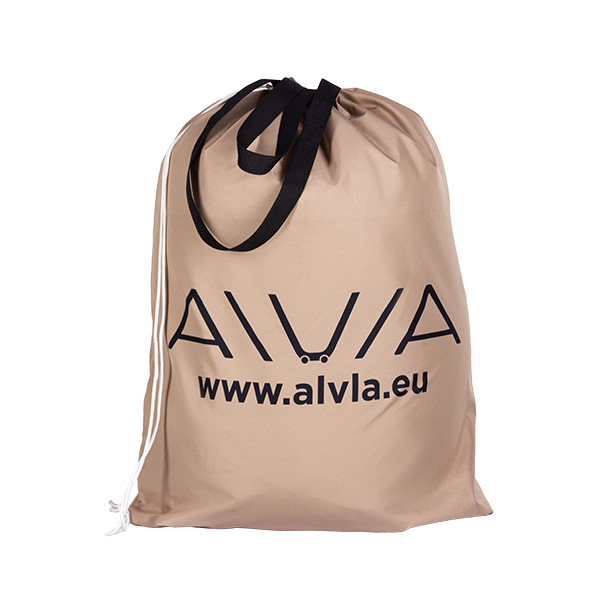 Sacco piatto con lacci e 2 manici, immagine del prodotto