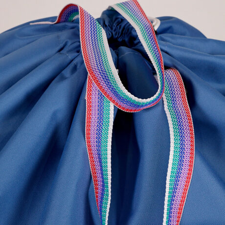 Sacco a fondo tondo con chiusura a lacci e 2 manici thumbnail 5