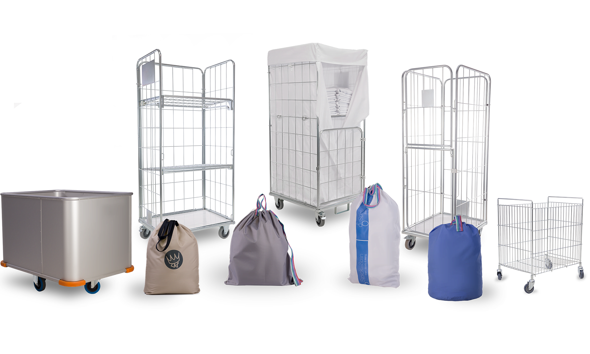 Produciamo roll container e tutto ciò che serve per la logistica della lavanderia